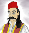 Cartoon: GEORGIOS KARAISKAKHS (small) by vasilis dagres tagged greece,national,independence