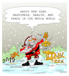 Cartoon: HAPPY NEW YEAR. (small) by vasilis dagres tagged new,year