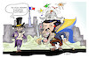 Cartoon: MACRON (small) by vasilis dagres tagged macron,france,world,war