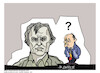 Cartoon: OLOF PALME AND OLAF SCHOLZ (small) by vasilis dagres tagged olof,palme,olaf,scholz,germany