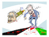 Cartoon: Palestine (small) by vasilis dagres tagged israel,palestine,international,community,usa