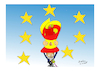 Cartoon: SPAIN AND KATALONIA (small) by vasilis dagres tagged spain,katalonia