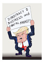 Cartoon: TRUMP (small) by vasilis dagres tagged trump,usa