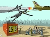 Cartoon: Iraq and victory (small) by Ali Ghamir tagged iraq,and,victory