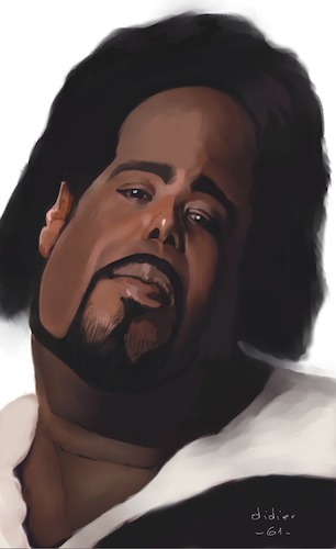 Cartoon: barry white (medium) by didier D tagged barry,white