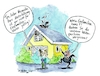 Cartoon: Untermieter (small) by Jens Natter tagged untervermietung,untermieter,tiere,vermieter,mieter,haus