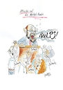 Cartoon: Wahlkampf Symbole (small) by Jens Natter tagged martin,schulz,angela,merkel,raute,rülpsen,zeichen,spd,cdu,wahl,2017,wahlkampf