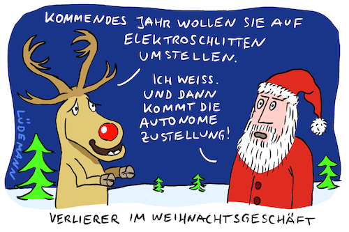 Verlierer im Weihnachtsgeschäft