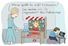 Cartoon: Kinder-Kaufladen 4.0 (small) by Lüdemann tagged kunde,einzelhandel,kundendaten,produkt,onlinehandel,online,verkaufen,customer,centricity,daten,digitalisierung,rezession,smart,home,iot,onlineshop,shop,spielen,programmieren,channel,commerce,kind,kaufladen,upgrade,zusammen