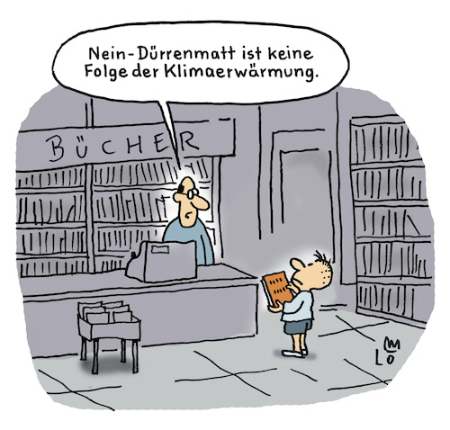 Cartoon: Bücherkauf (medium) by Lo Graf von Blickensdorf tagged literatur,bücher,klimawandel,klimaerwärmung,letzte,generation,buch,dürrenmatt,schriftsteller,karikatur,lo,graf,cartoon,trockenheit,erderwärmung,co2,treibhauseffekt,umwelt,klimakatastrofe,klima,fridays,for,future,klimaschutz,jungend,junge,kids,buchhandel,bücherladen,literatur,bücher,klimawandel,klimaerwärmung,letzte,generation,buch,dürrenmatt,schriftsteller,karikatur,lo,graf,cartoon,trockenheit,erderwärmung,co2,treibhauseffekt,umwelt,klimakatastrofe,klima,fridays,for,future,klimaschutz,jungend,junge,kids,buchhandel,bücherladen