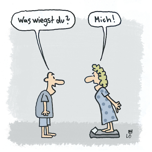 Cartoon: Gewicht (medium) by Lo Graf von Blickensdorf tagged waage,gewicht,diät,zunehmen,gewichtskontrolle,waage,gewicht,diät,zunehmen,gewichtskontrolle