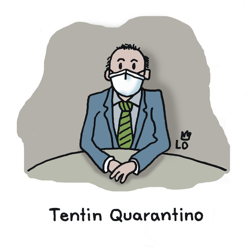 Cartoon: In Quarantäne (medium) by Lo Graf von Blickensdorf tagged coronavirus,quarantäne,gesichtsmaske,grippeschutzmaske,mundschutz,covid19,regie,regisseur,quentin,tarantino,pulp,fiction,karikatur,lo,cartoon,pandemie,epidemie,wortspiel,grippe,schutz,coronavirus,quarantäne,gesichtsmaske,grippeschutzmaske,mundschutz,covid19,regie,regisseur,quentin,tarantino,pulp,fiction,karikatur,lo,cartoon,pandemie,epidemie,wortspiel,grippe,schutz