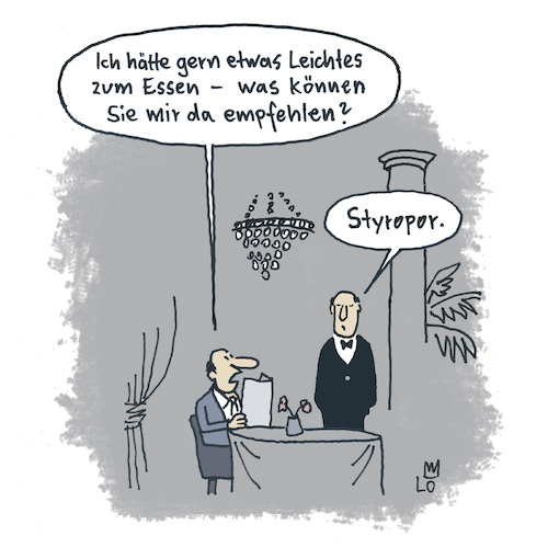 Cartoon: Leichte Kost (medium) by Lo Graf von Blickensdorf tagged restaurant,light,ober,diät,speisekarte,kellner,speiselokal,essen,gesellschaft,mann,herr,ernährung,lifestyle,gesunde,lightprodukte,fettfrei,bio,fettarm,kohlenhydrate,kalorien,restaurant,light,ober,speisekarte,kellner,speiselokal,essen,gesellschaft,mann,herr,ernährung,lifestyle,gesunde,lightprodukte,fettfrei,bio,fettarm,kohlenhydrate,kalorien