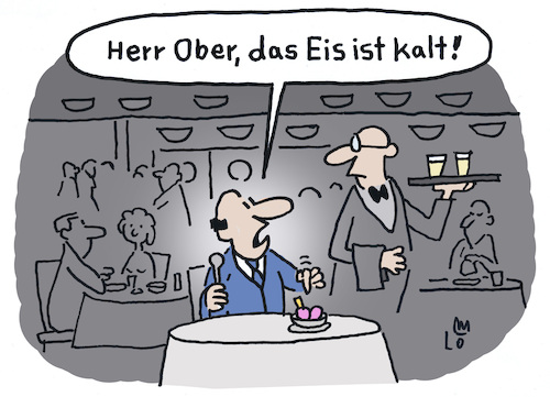 Cartoon: Meckerfritze (medium) by Lo Graf von Blickensdorf tagged reklamation,monieren,rüge,quengeln,beanstanden,beschweren,beschwerde,meckern,restaurant,ober,kellner,gast,eis,kalt,warm,karikatur,lo,graf,cartoon,meckerfritze,kritisieren,essen,nörgeln,kritik,reklamation,monieren,rüge,quengeln,beanstanden,beschweren,beschwerde,meckern,restaurant,ober,kellner,gast,eis,kalt,warm,karikatur,lo,graf,cartoon,meckerfritze,kritisieren,essen,nörgeln,kritik