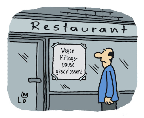 Mittagspause Mittagspause