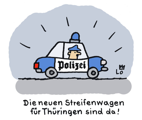 Neue Polizeiautos