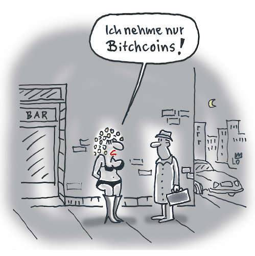 Cartoon: Neue Währung (medium) by Lo Graf von Blickensdorf tagged währung,geld,bitcoins,wirtschaft,internet,virtuell,finanzkrise,gesellschaft,bank,wirtschaftskrise,mann,prostituierte,bordell,puff,politik,konjunktur,währung,geld,bitcoins,wirtschaft,internet,virtuell,finanzkrise,gesellschaft,bank,wirtschaftskrise,mann,prostituierte,bordell,puff,politik,konjunktur