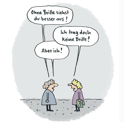 Ohne Brille