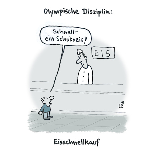 Cartoon: Olympiade (medium) by Lo Graf von Blickensdorf tagged eis,olympiade,winterspiele,eisdiele,schokoeis,junge,boy,eiscreme,sport,eisschnelllauf,eis,olympiade,winterspiele,eisdiele,schokoeis,junge,boy,eiscreme