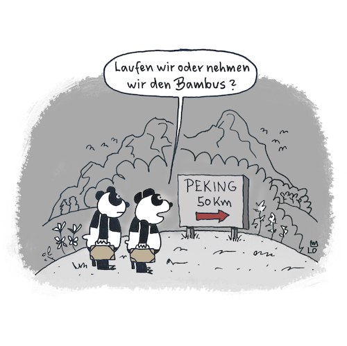 Pandas auf Reisen Pandas auf Reisen