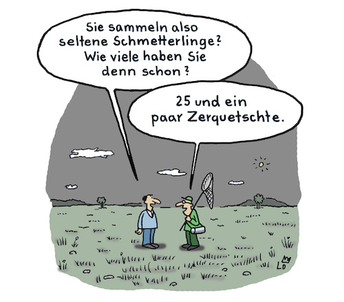 Cartoon: Sammler (medium) by Lo Graf von Blickensdorf tagged schmetterlingssammler,schmetterlingsnetz,lepidopterologie,lepidoptera,natur,wiese,männer,sammler,sonne,sommer,schmetterling,schmetterlingsfänger,zerquetschen,käscher,lo,cartoon,karikatur,schmetterlingssammler,schmetterlingsnetz,lepidopterologie,lepidoptera,natur,wiese,männer,sammler,sonne,sommer,schmetterling,schmetterlingsfänger,zerquetschen,käscher,lo,cartoon,karikatur