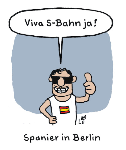 Spanier in Berlin Spanier in Berlin