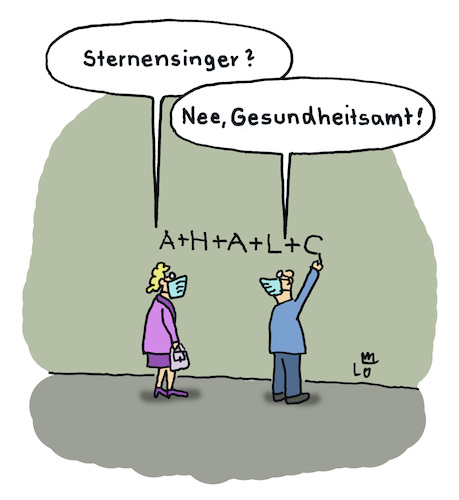 Cartoon: Sternensinger (medium) by Lo Graf von Blickensdorf tagged heilige,drei,könige,corona,covid19,gesundheitsamt,kaspar,melchior,cartoon,heilige,drei,könige,corona,covid19,gesundheitsamt,kaspar,melchior,cartoon