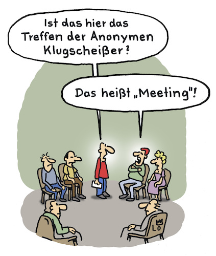 Cartoon: Stuhlkreis (medium) by Lo Graf von Blickensdorf tagged gruppe,meeting,klugscheißer,cartoon,lo,karikatur,selbsthilfegruppe,frage,stuhlkreis,mann,frau,psychologie,gruppe,meeting,klugscheißer,cartoon,lo,karikatur,selbsthilfegruppe,frage,stuhlkreis,mann,frau,psychologie