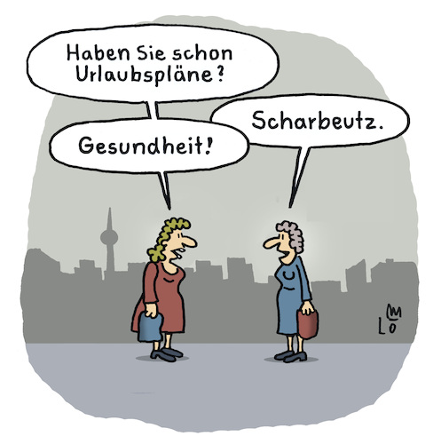 Cartoon: Urlaubspläne (medium) by Lo Graf von Blickensdorf tagged urlaub,gesundheit,missverständnis,nachbarin,frau,straße,scharbeutz,ostsee,urlaubsort,karikatur,lo,graf,niesen,cartoon,urlaubspläne,urlaub,gesundheit,missverständnis,nachbarin,frau,straße,scharbeutz,ostsee,urlaubsort,karikatur,lo,graf,niesen,cartoon,urlaubspläne