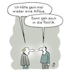 Cartoon: Affäre (small) by Lo Graf von Blickensdorf tagged maskenaffäre,korruption,lobbyismus,politik,cdu,politiker,karikatur,lo,cartoon,schmiergeld