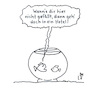 Cartoon: Aqua Dom (small) by Lo Graf von Blickensdorf tagged fische,aqua,aquarium,riesen,dom,berlin,radisson,blu,hotel,vater,mutter,kind,aquaree,erziehung,karikatur,lo,graf,cartoon,satire,witz