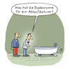 Cartoon: Badetag (small) by Lo Graf von Blickensdorf tagged wasser,ablaufdatum,badewanne,badetag,waschen,spa,wellness,karikatur,lo,cartoon,männer,frage,abfluss