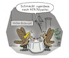 Cartoon: Beim Essen (small) by Lo Graf von Blickensdorf tagged restaurant,motten,harris,tweed,tineola,bisselliella,kleidermotten,wolle,reine,schurwolle,mottenfraß,polyester,polyamid,elastan,kleidung,pullover,prozent,karikatur,lo,graf,cartoon,mottenkugel