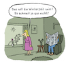 Cartoon: Beschwerde (small) by Lo Graf von Blickensdorf tagged winterzeit,sommerzeit,uhr,zuhause,ehemann,ehefrau,cartoon,lo,karikatur,schnee,uhrenumstellung,meckern,winter,sommer,jahreszeiten,mann,frau