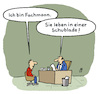 Cartoon: Fachmann (small) by Lo Graf von Blickensdorf tagged bewerbung,chef,arbeit,job,schublade,fachidiot,mann,handwerk,handwerker,spezialist,beruf,karikatur,lo,cartoon,arbeitsleben,firma,ausbildung,wortspiel,politik,wirtschaftskrise,arbeitsamt,jobcenter,berufsberatung