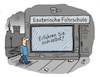 Cartoon: Fahrschule (small) by Lo Graf von Blickensdorf tagged esoterik,selbsterfahrung,selbsterkenntnis,fahrschule,spiritualität,autognosie,karikatur,lo,cartoon,mann,passant,berlin,laden,schaufenster,führerschein