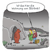 Cartoon: Ferienwohnung (small) by Lo Graf von Blickensdorf tagged airbnb,mieten,wohnung,ferienwohnung,reisen,gastgeber,online,portal,app,interhome,inter,chalet,cartoon,bär,touristen,urlaub