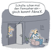 Cartoon: Fersehabend (small) by Lo Graf von Blickensdorf tagged fernseher,tv,akne,aktex,ehefrau,ehemann,wohnzimmer,sendung,ausschlag,dermatologe,haut