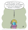 Cartoon: Frisch (small) by Lo Graf von Blickensdorf tagged frisch,gewaschen,maske,mundnasenschutz,corona,covid19,pandemie,lockdown,quarantäne,frau,morgens,guten,morgen,karikatur,lo,cartoon,wäsche,sauber,hausfrau,merkel,gesellschaft,ehefrau,rein,hygienisch,virenfrei