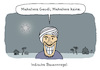 Cartoon: Gaudi (small) by Lo Graf von Blickensdorf tagged indien,mahatma,gaudi,wortspiel,inder,gandhi,karikatur,lo,grag,cartoon,sikh,wirtschaftkrise,mann,hindu,bauernregel,indische,weisheit,merz,religion,gesellschaft,spaß,party,feiern