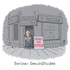 Cartoon: Geschäftsidee (small) by Lo Graf von Blickensdorf tagged schulschwänzer,greta,thunberg,friday,for,future,demo,schule,schüler,klimakatastrophe,umwelt,berlin,kneipe,futschi,cola,weinbrand,schultheiss,eckkneipe,karikatur,cartoon,greenpeace,bund,klimawandel