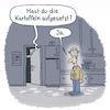 Cartoon: Haushaltshilfe (small) by Lo Graf von Blickensdorf tagged küche,hausfrau,hausmann,haushaltshilfe,kartoffeln,cartoon,karikatur,salzkartoffeln,frau,mann,ehepaar,kochen,mittagessen,comedy,männer,ernährung,deutschland,privat