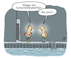 Cartoon: Im Schwimmbad (small) by Lo Graf von Blickensdorf tagged schwimmbad,witze,chlor,wasser,joke,schwimmen,beckenrand,rettungsring,sport,wortspiel,bademeister,männer,politik,cdu,karikatur,lo,graf,cartoon,freibad,saison,schwimmbecken,sprunbrett,kalauer,wassersport,dusche