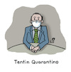 Cartoon: In Quarantäne (small) by Lo Graf von Blickensdorf tagged coronavirus,quarantäne,gesichtsmaske,grippeschutzmaske,mundschutz,covid19,regie,regisseur,quentin,tarantino,pulp,fiction,karikatur,lo,cartoon,pandemie,epidemie,wortspiel,grippe,schutz