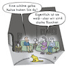 Cartoon: Katzenfreunde (small) by Lo Graf von Blickensdorf tagged raucher,katze,nikotin,gelb,zigaretten,besuch,ehepaar,besucher,mann,frau,cartoon,lo,karikatur,entschuldigung,umwelt,luftverschmutzung,zu,hause,wohnzimmer,wohnung,hauskatze,tier,lebewesen