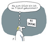 Cartoon: Kleiderordnung (small) by Lo Graf von Blickensdorf tagged no,smoking,rauchen,verboten,schild,wortspiel,karikatur,lo,graf,cartoon,kleiderordnung,tshirt,hemd,kleidung,abendkleidung,abendgarderobe