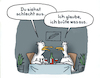 Cartoon: Krankheitsgefühl (small) by Lo Graf von Blickensdorf tagged krank,erkältung,krankheitsgefühl,enten,brüten,ei,eier,nest,vögel,grippe,corona,restaurant,wein,tisch,paar,pärchen,mann,frau,karikatur,lo,graf,cartoon