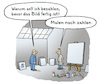 Cartoon: Künstlerleben (small) by Lo Graf von Blickensdorf tagged mäzen,kunstliebhaber,kunstsammler,maler,künstler,kunstmaler,malerei,bild,ölbild,atelier,studio,art,kunst,karikatur,lo,cartoon,künstlerleben,bohemian,boheme,farben,pinsel,kunstszene,malen,kultur,bezahlung,honorar,nach,zahlen