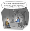 Cartoon: Lebenslauf (small) by Lo Graf von Blickensdorf tagged bewerbung,personalchef,personalbüro,chef,lebenslauf,batman,superman,büro,schreibtisch,stellengesuch,beruf,karikatur,lo,cartoon,mann,jobcenter,arbeitsamt,angeber,übertreiben