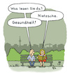 Cartoon: Lesen im Park (small) by Lo Graf von Blickensdorf tagged lesen,im,park,buch,frage,mann,neugier,friedrich,nietzsche,peitsche,philosoph,frau,karikatur,lo,cartoon,ruhe,sommer,in,der,stadt,gesundheit,niesen